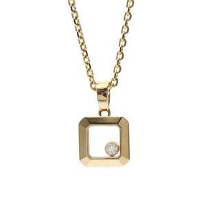 Chopard Happy Diamonds Icon Necklace 79A114 Pink Gold (18K) Diamond Women,Men...